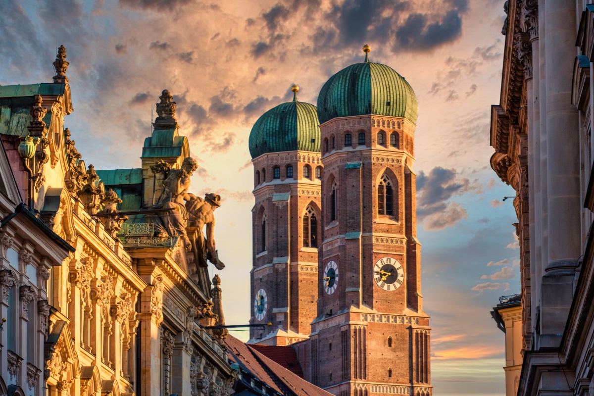 M&uuml;nih'te Meryem Ana Kilisesi (Frauenkirche)